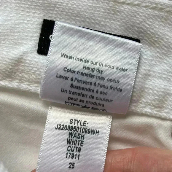 NWT Veronica Beard Blake Crop Classic Straight High Rise Jeans size 25 - Picture 6 of 16